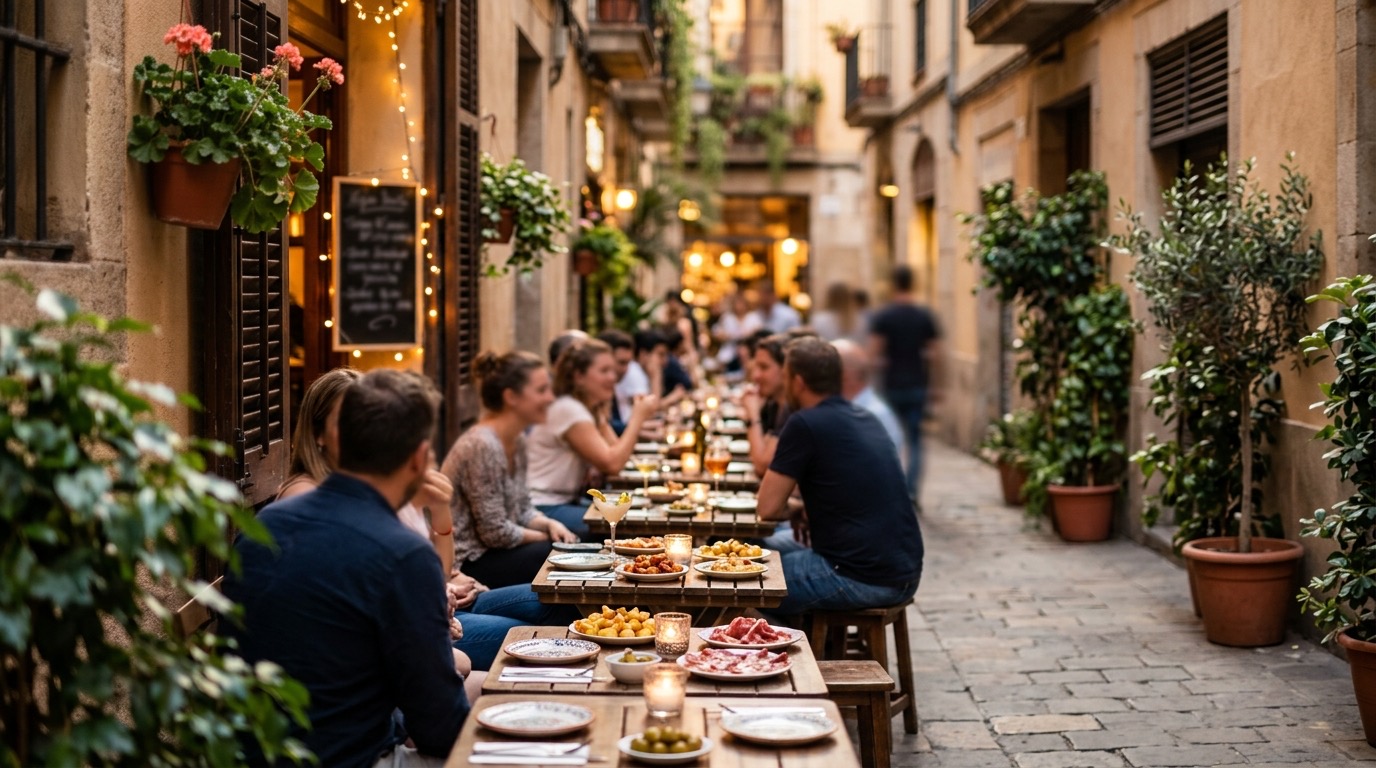El Born: com un restaurant converteix el turisme de pas en taules plenes
