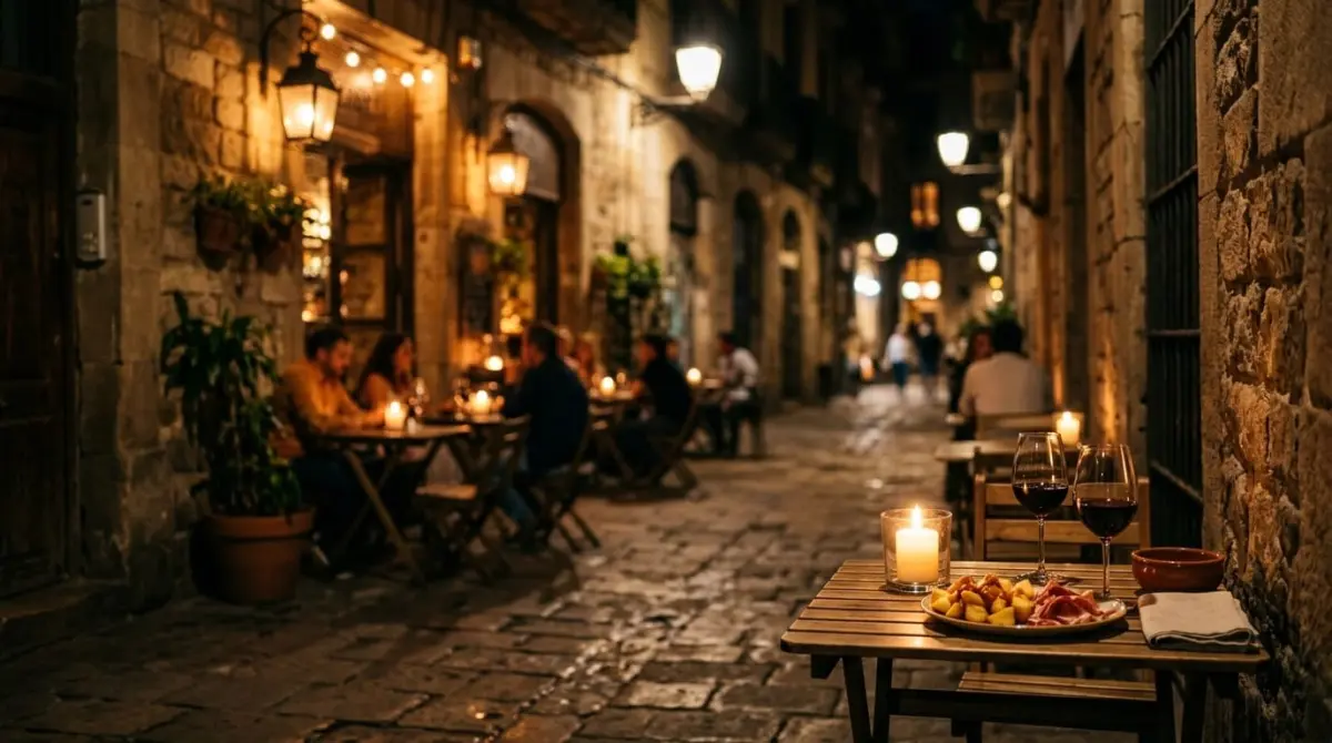 Com un restaurant del Barri Gòtic converteix el turisme de pas en taules plenes